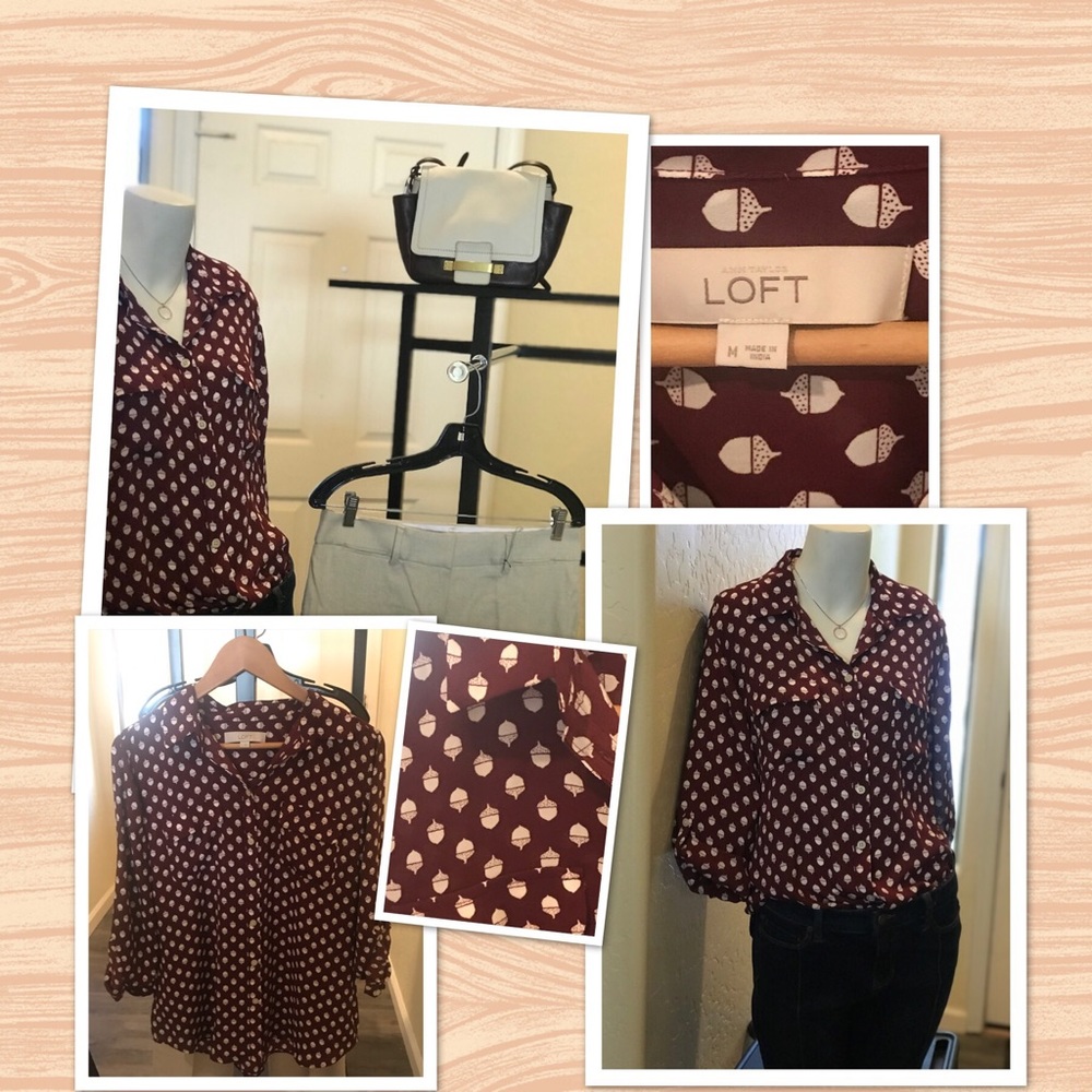 LOFT Utility Shirt M